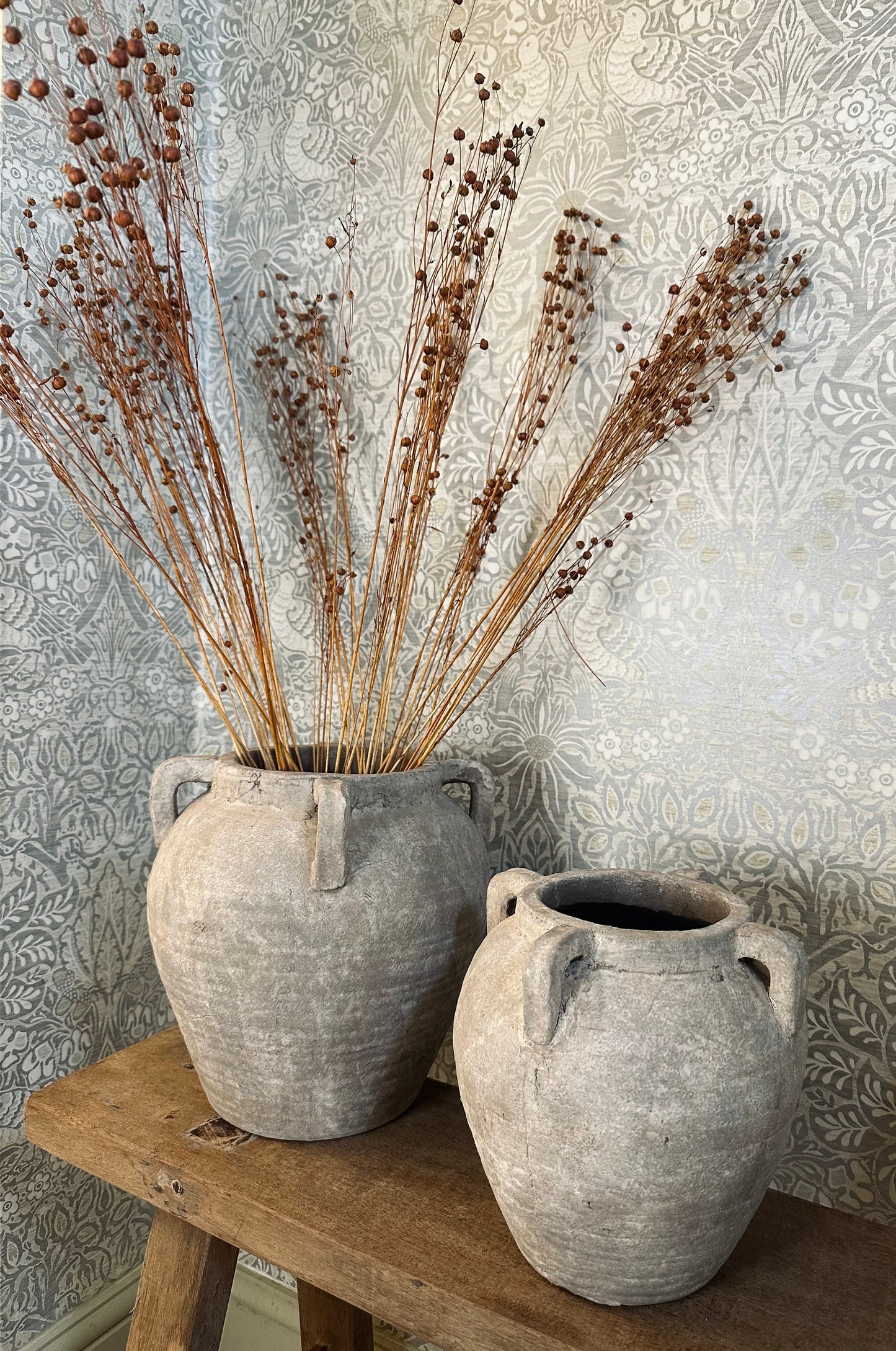 Small Stone Rustic Medora Vase