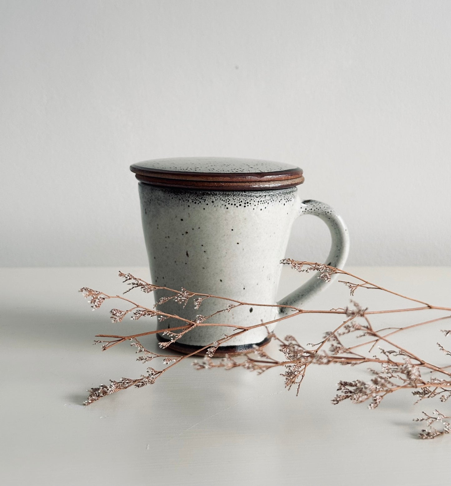 Chai Cup and Strainer Set-Tawny