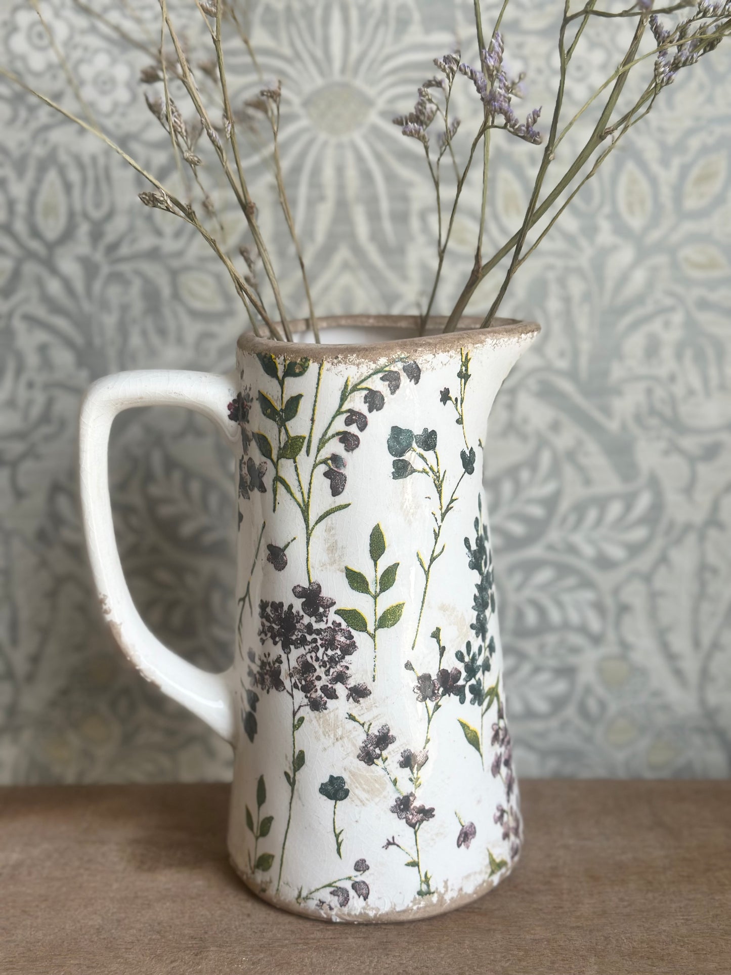 Rustic Flower Jug Vase