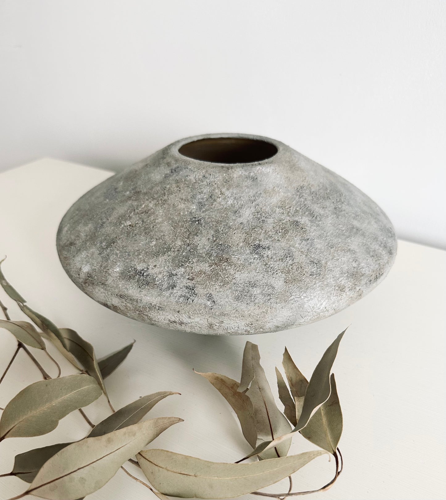 Abstract Stone Effect Vase
