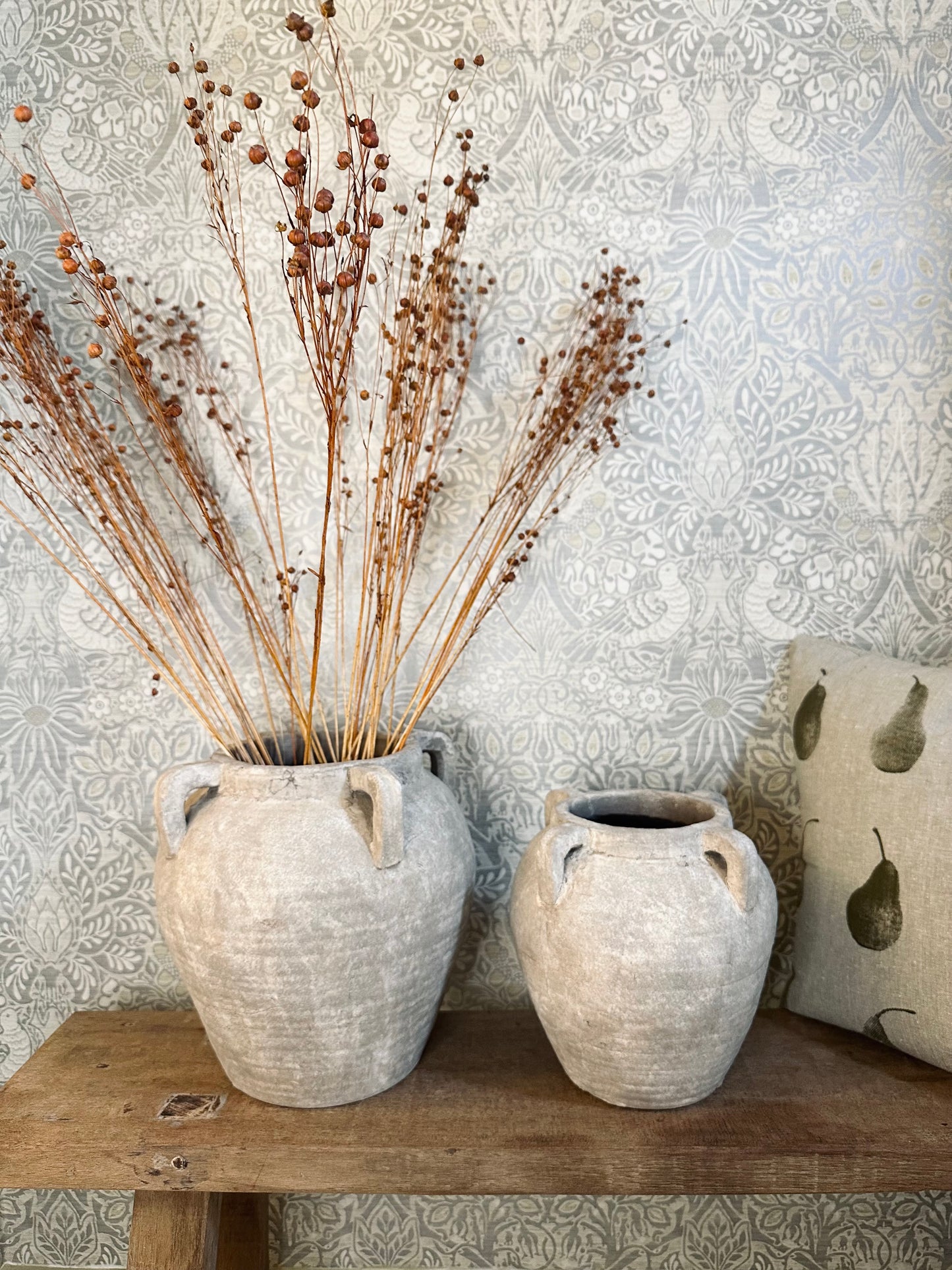 Small Stone Rustic Medora Vase