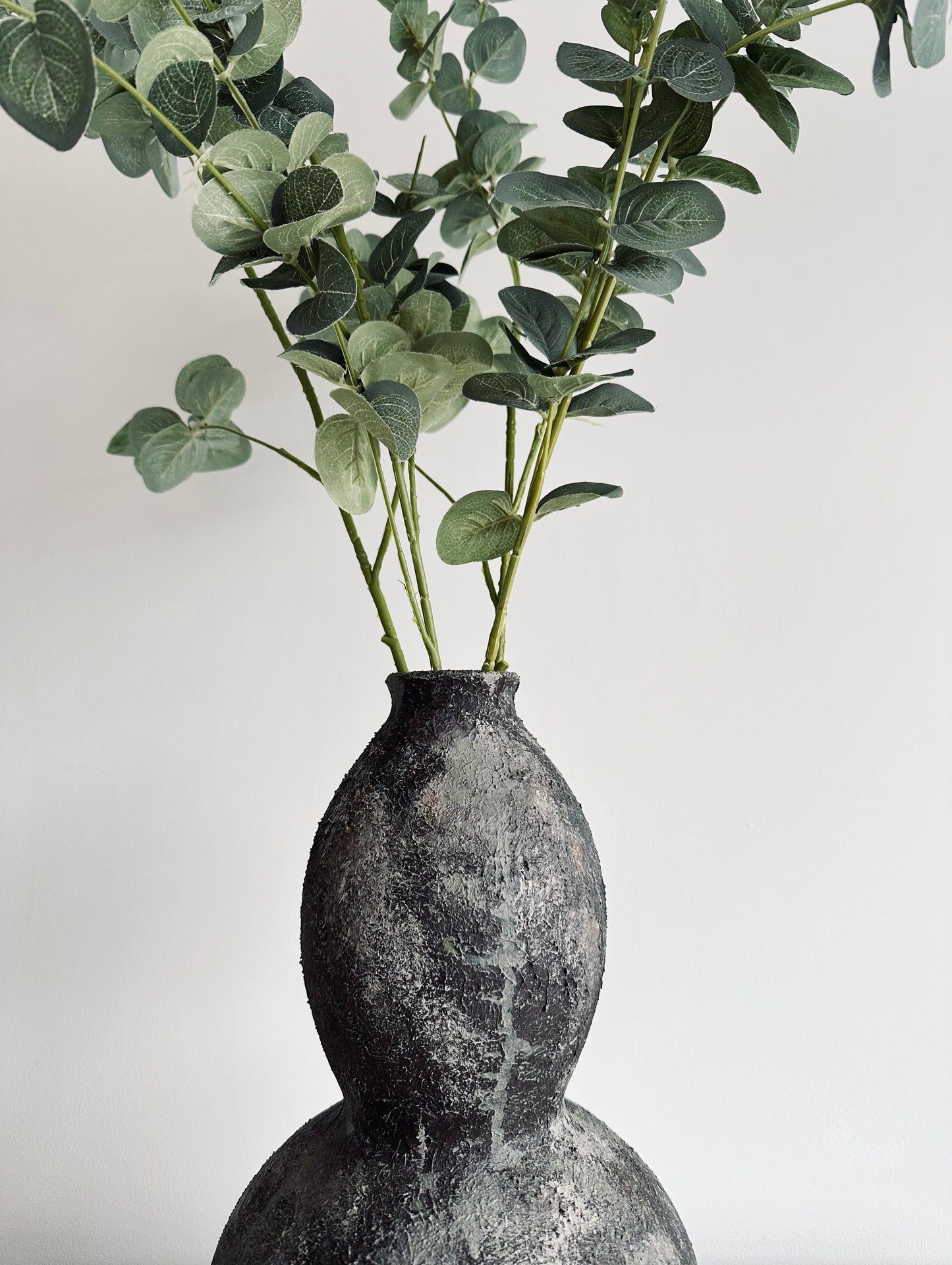 Dramatic Gothic Rustic Vase
