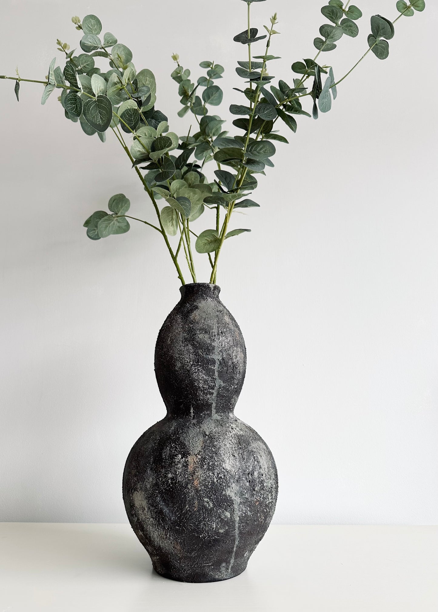 Dramatic Gothic Rustic Vase