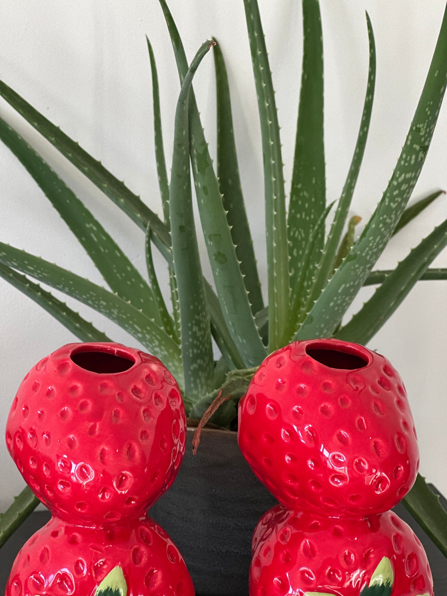 Strawberry Candle Stick Holders