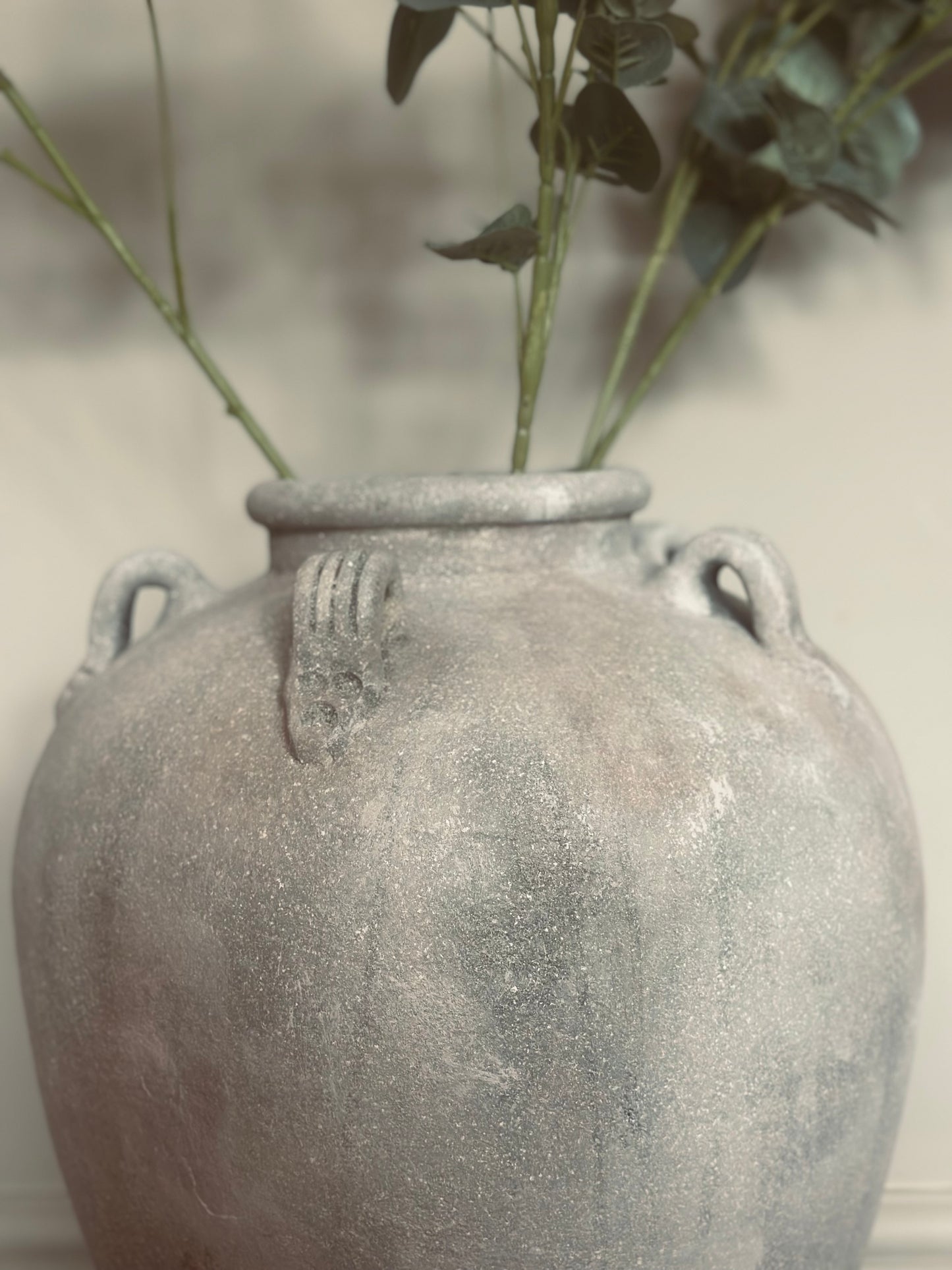 Large Rustic Stone Vase