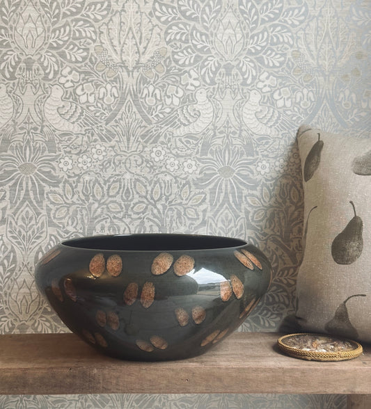 Large Vintage Denby Decorative Bowl