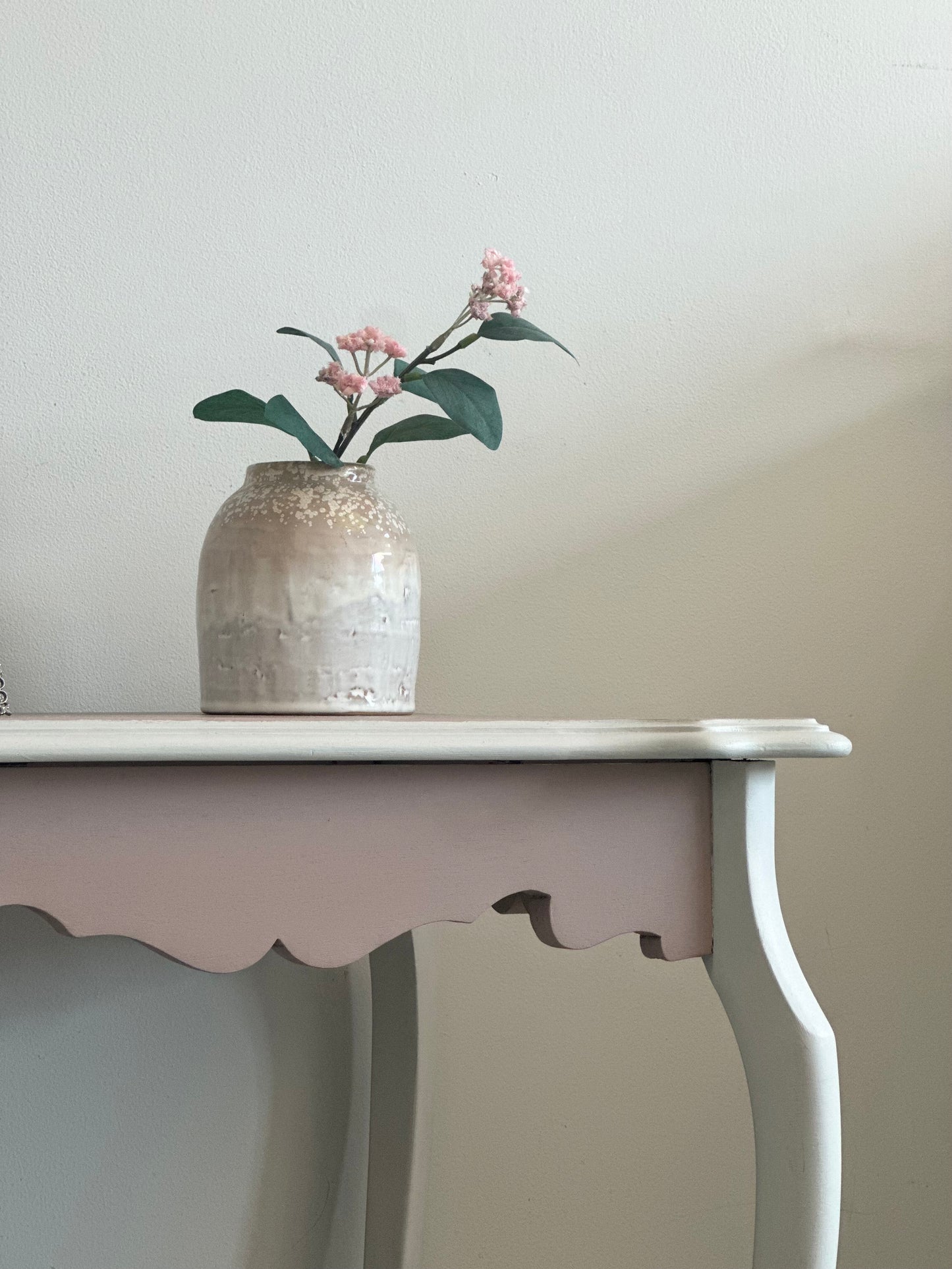 Pretty Pink Side Table