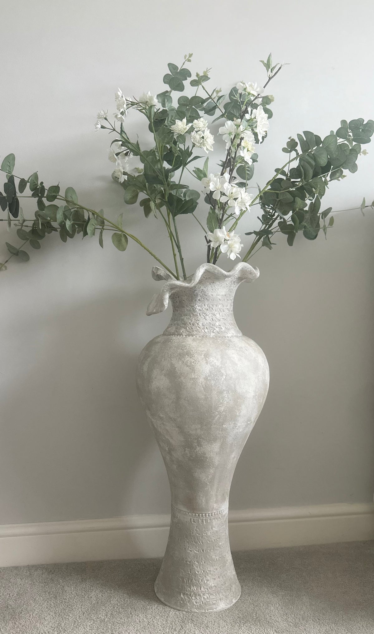 Large Floor Standing Contemporary Vase