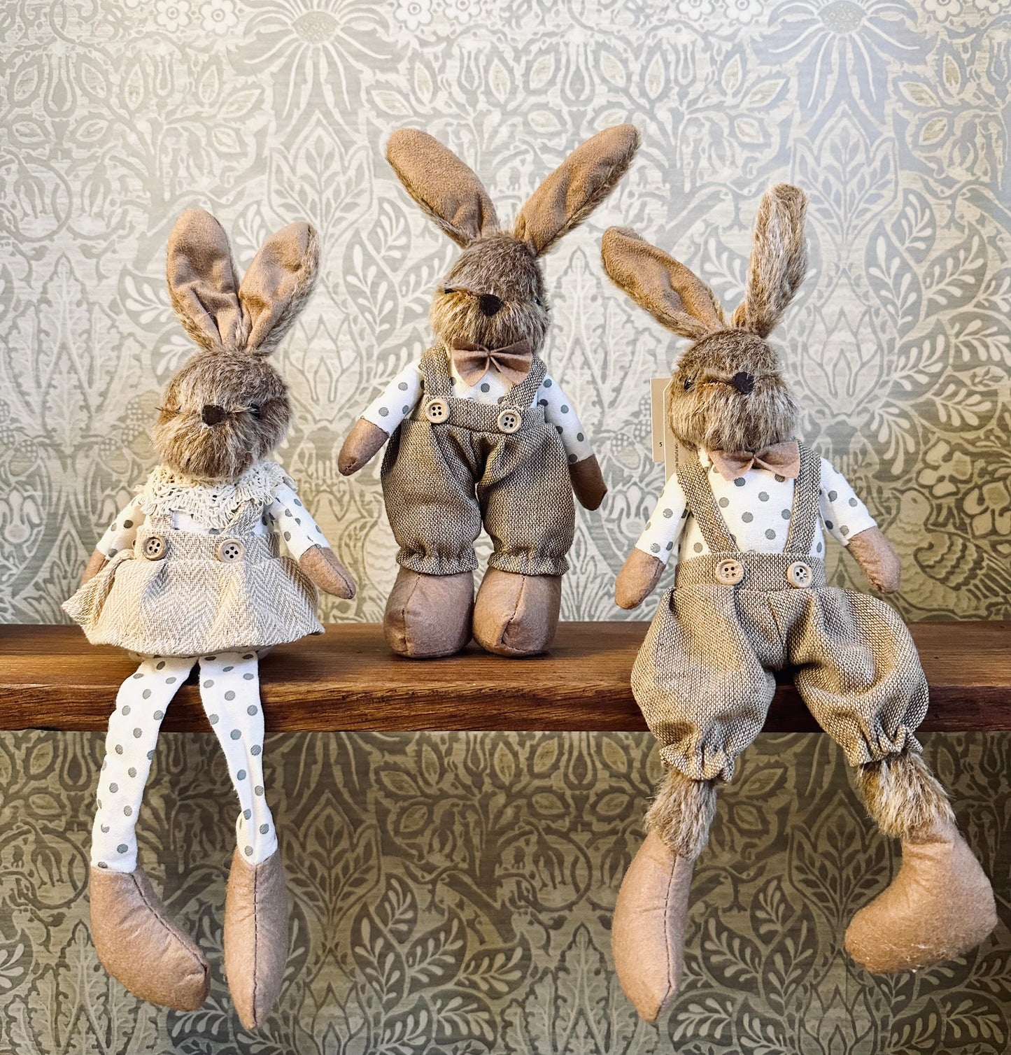 Rustic Boy Standing Bunny