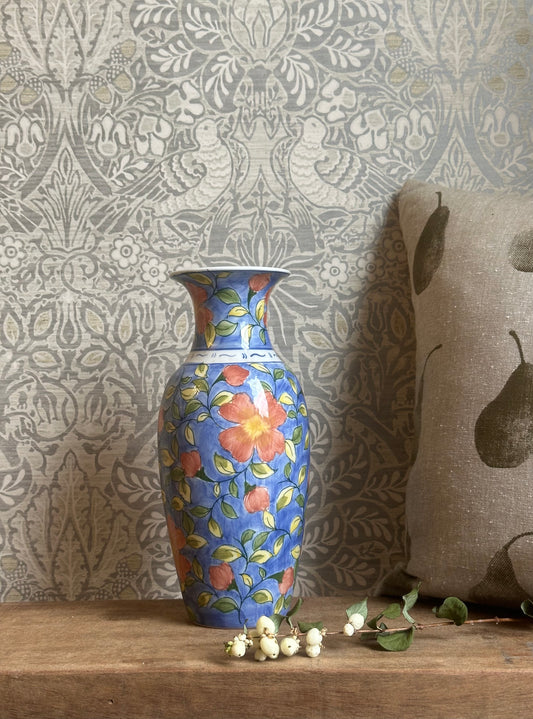 Vintage Flower Ceramic Vase