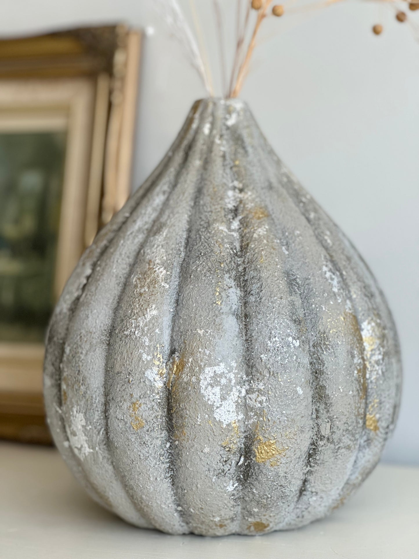 Rustic Metallic Vase