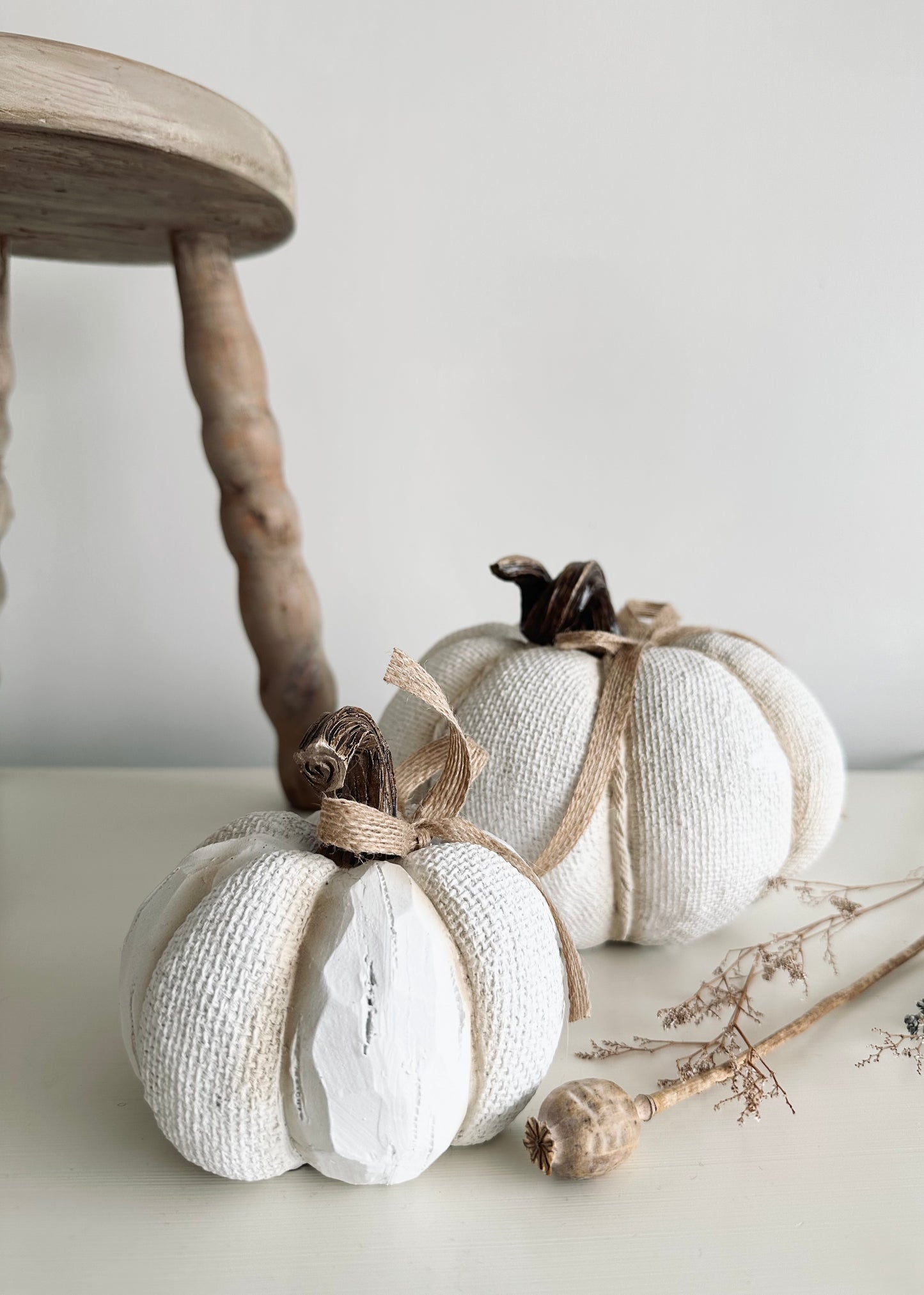 Large Rustic Pumpkin