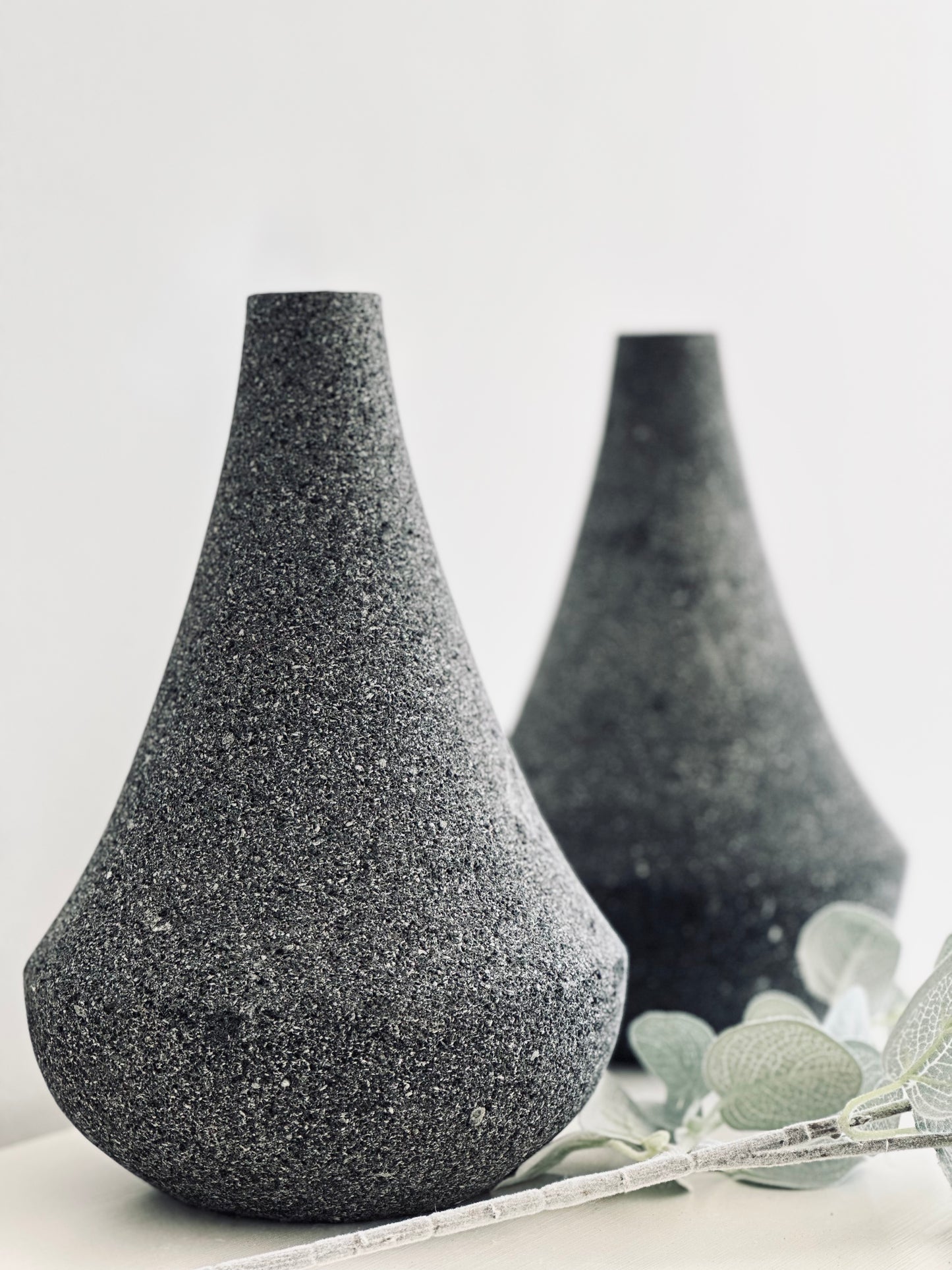 Black Modern Concrete Ornaments
