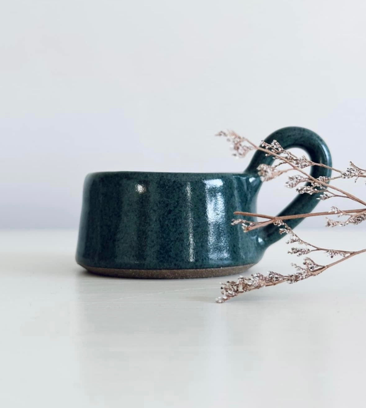 Green Tealight and Candles Gift Set