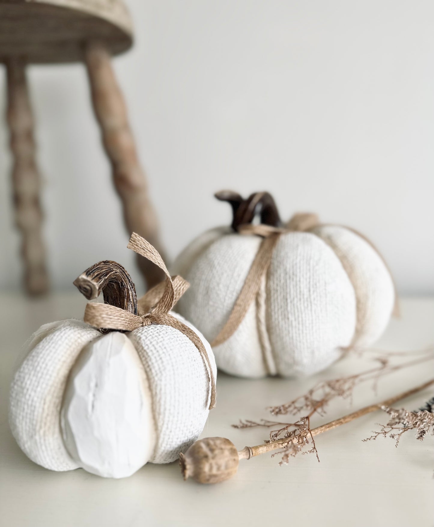 Large Rustic Pumpkin