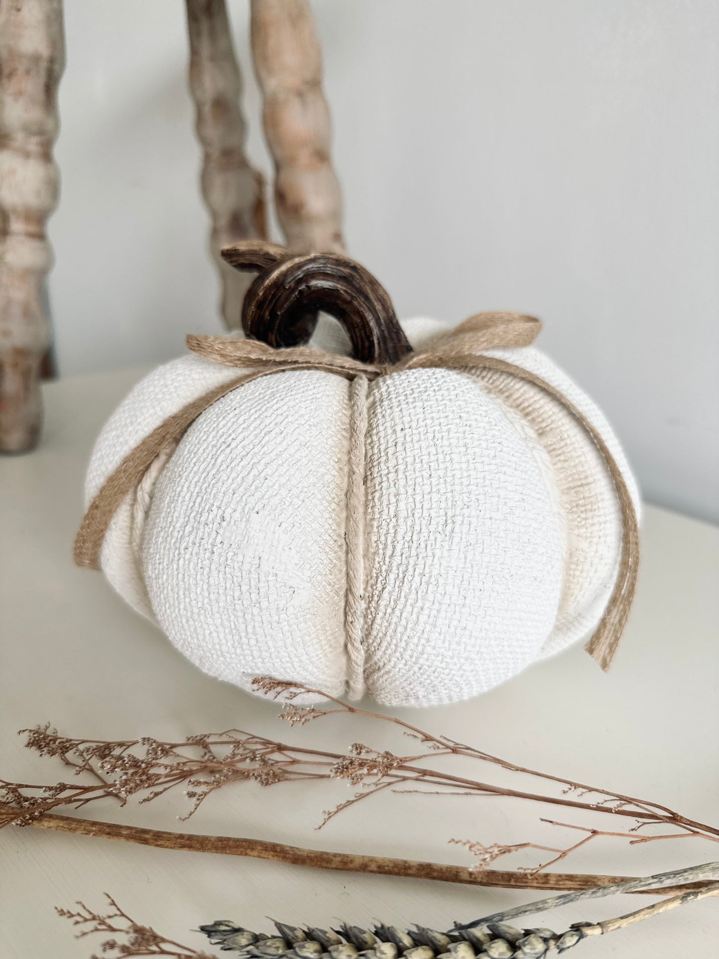 Large Rustic Pumpkin