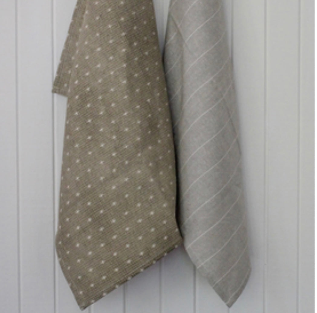 Bee Design Recycled cotton tea towels