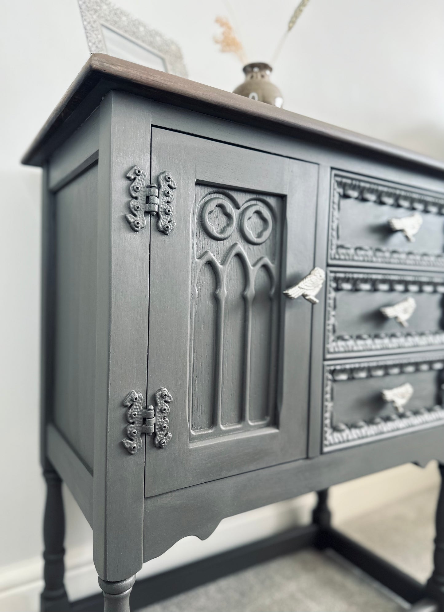 Sebastian Small Hand Painted Console Table