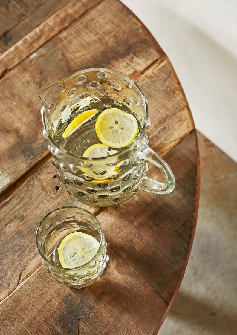Drinking Glass with Dots