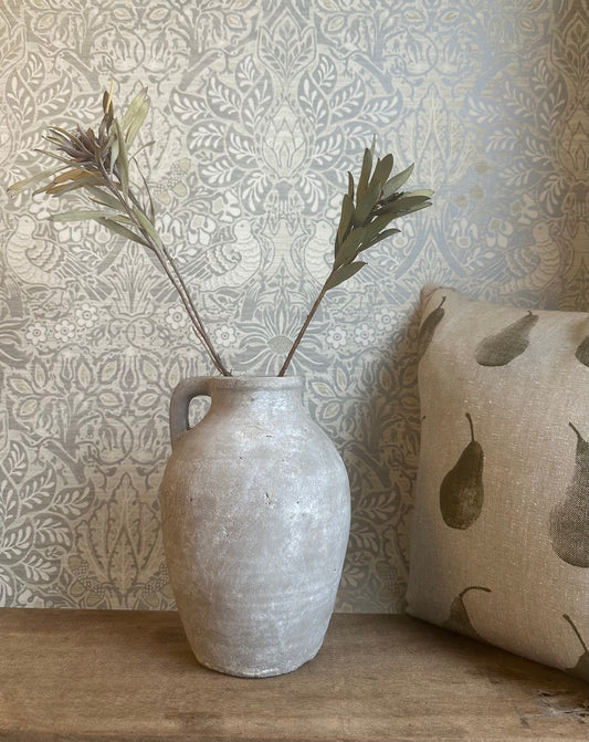 Rustic Medium Stone Jug Vase