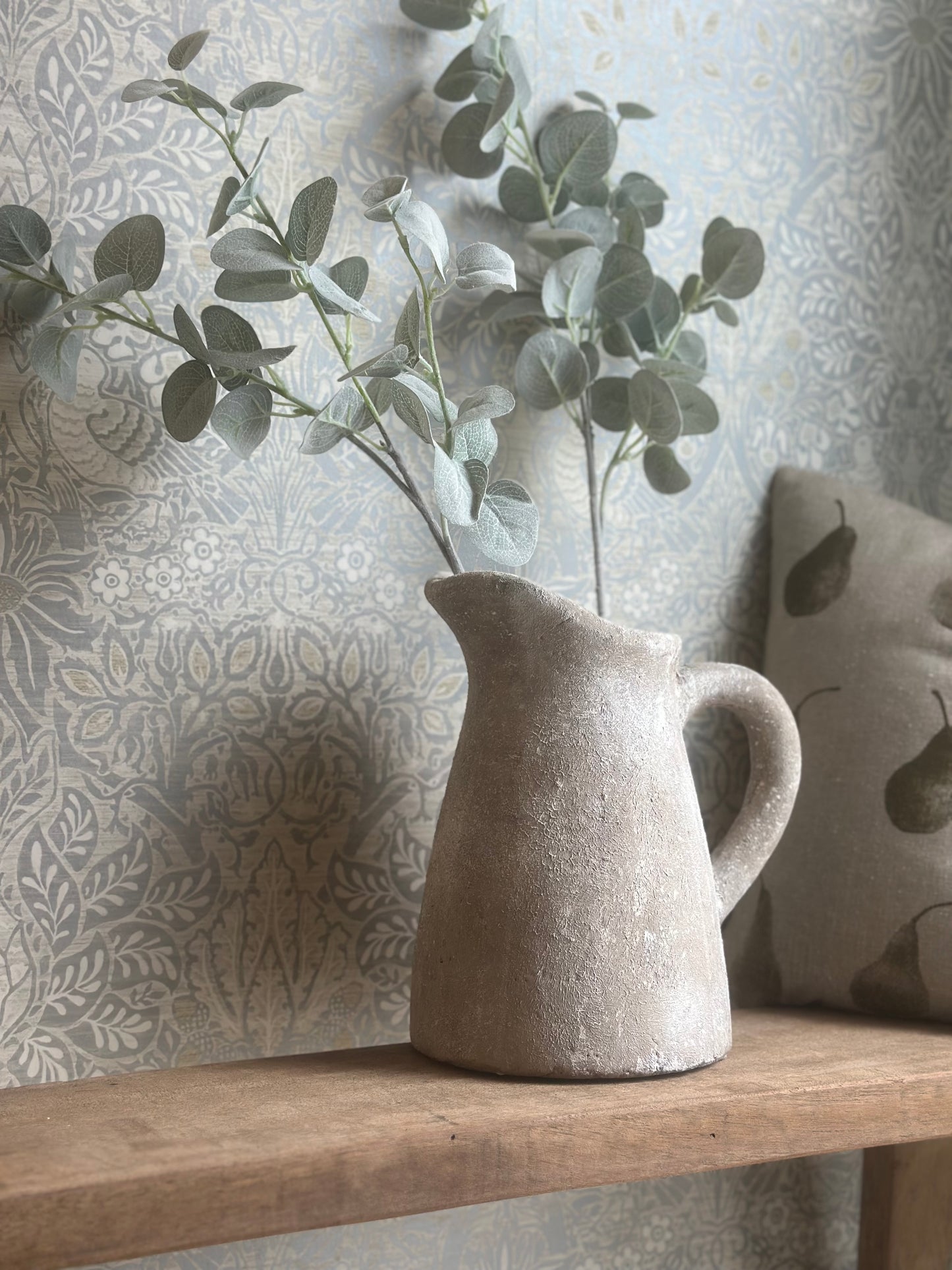 Large Contemporary Rustic Jug Vase