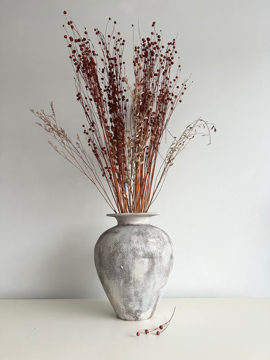 Stone Effect Medium Vase