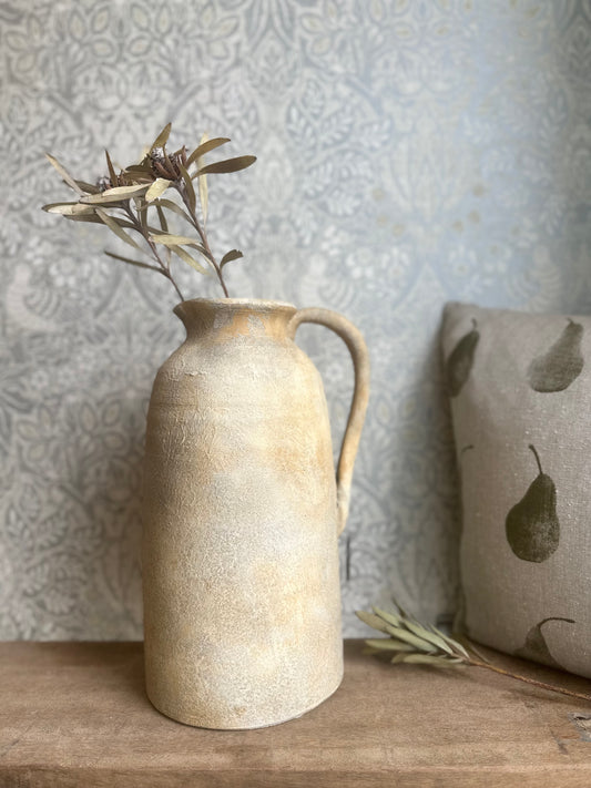 Large Rustic Jug Vase