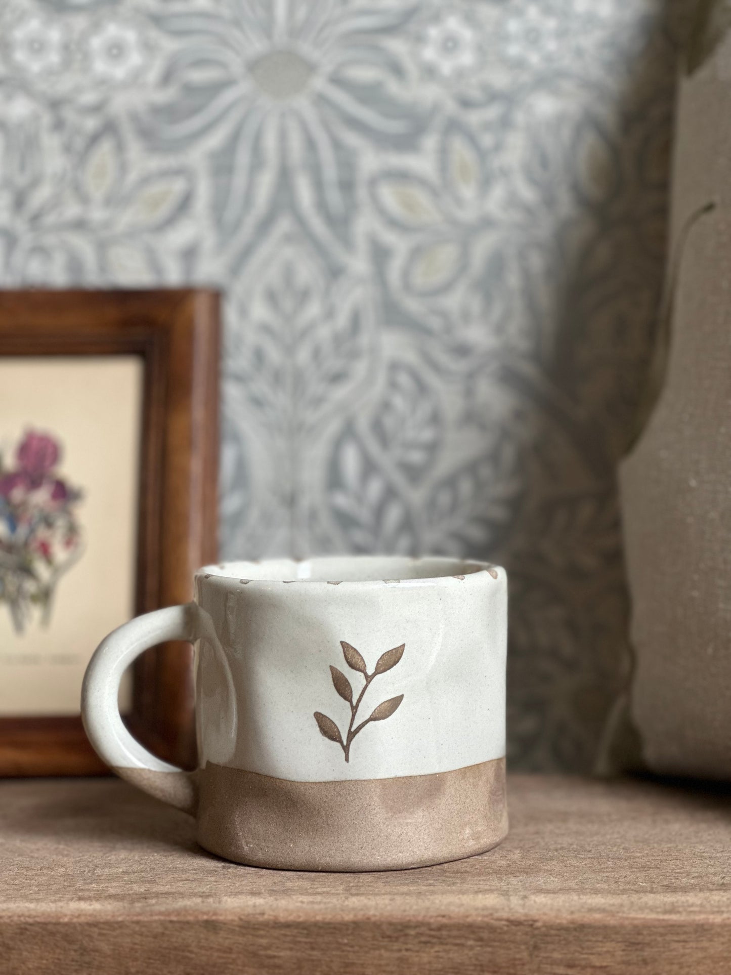 Hand Painted Botanic Mug
