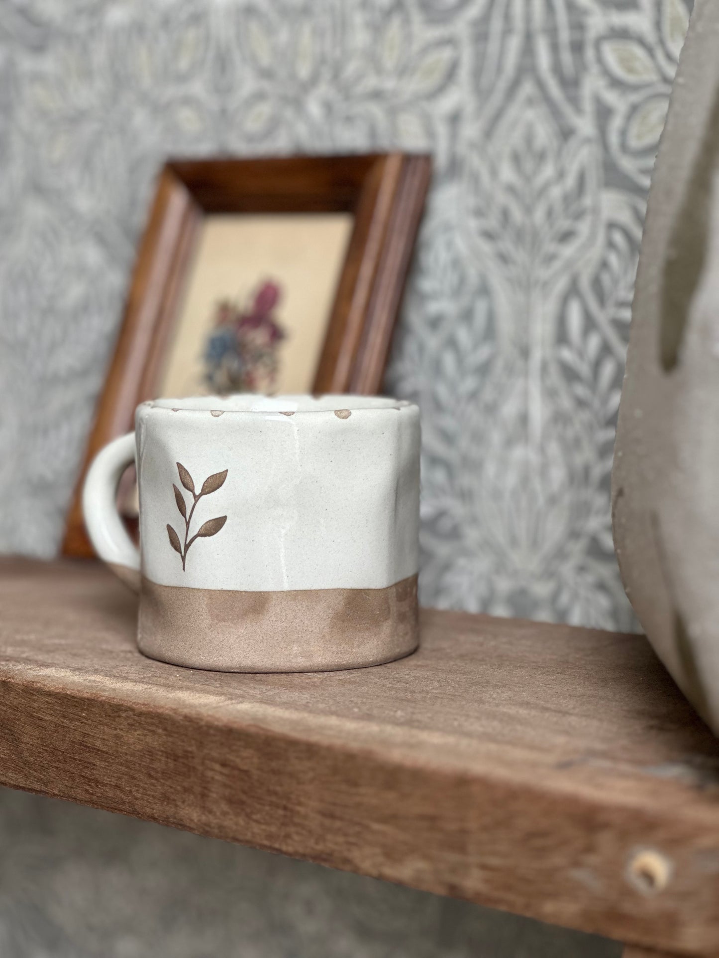Hand Painted Botanic Mug