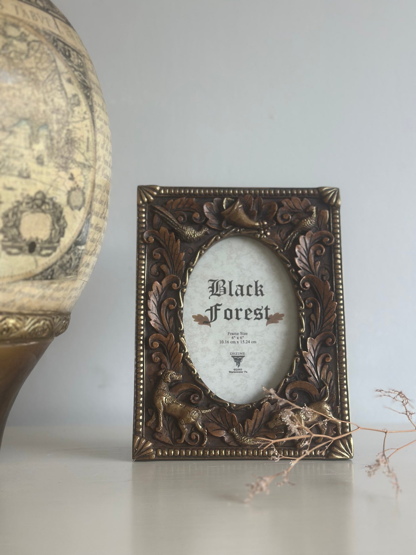 Enchanted Wood Gold Ornate Picture Frame