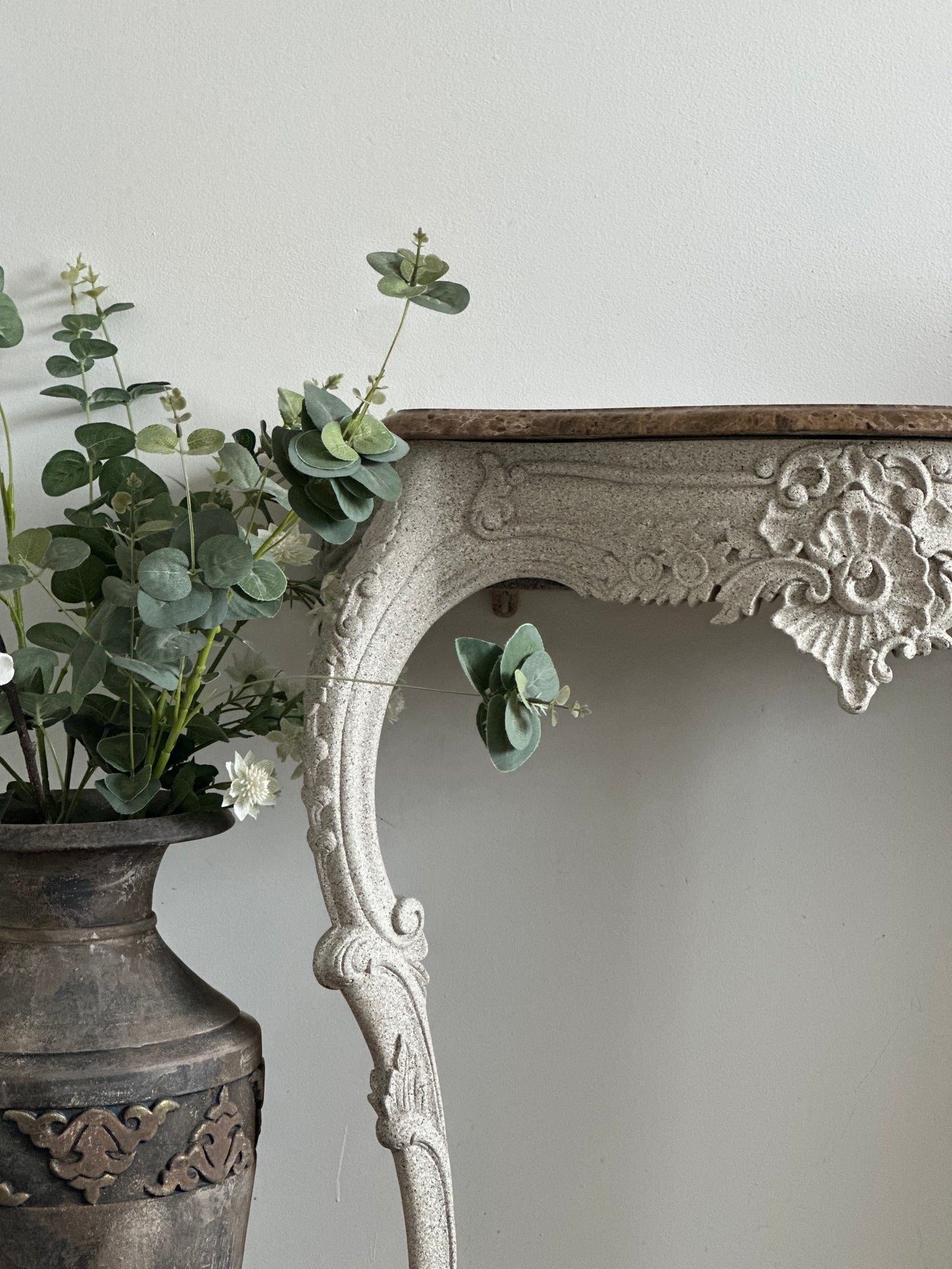 Marble French Console Table