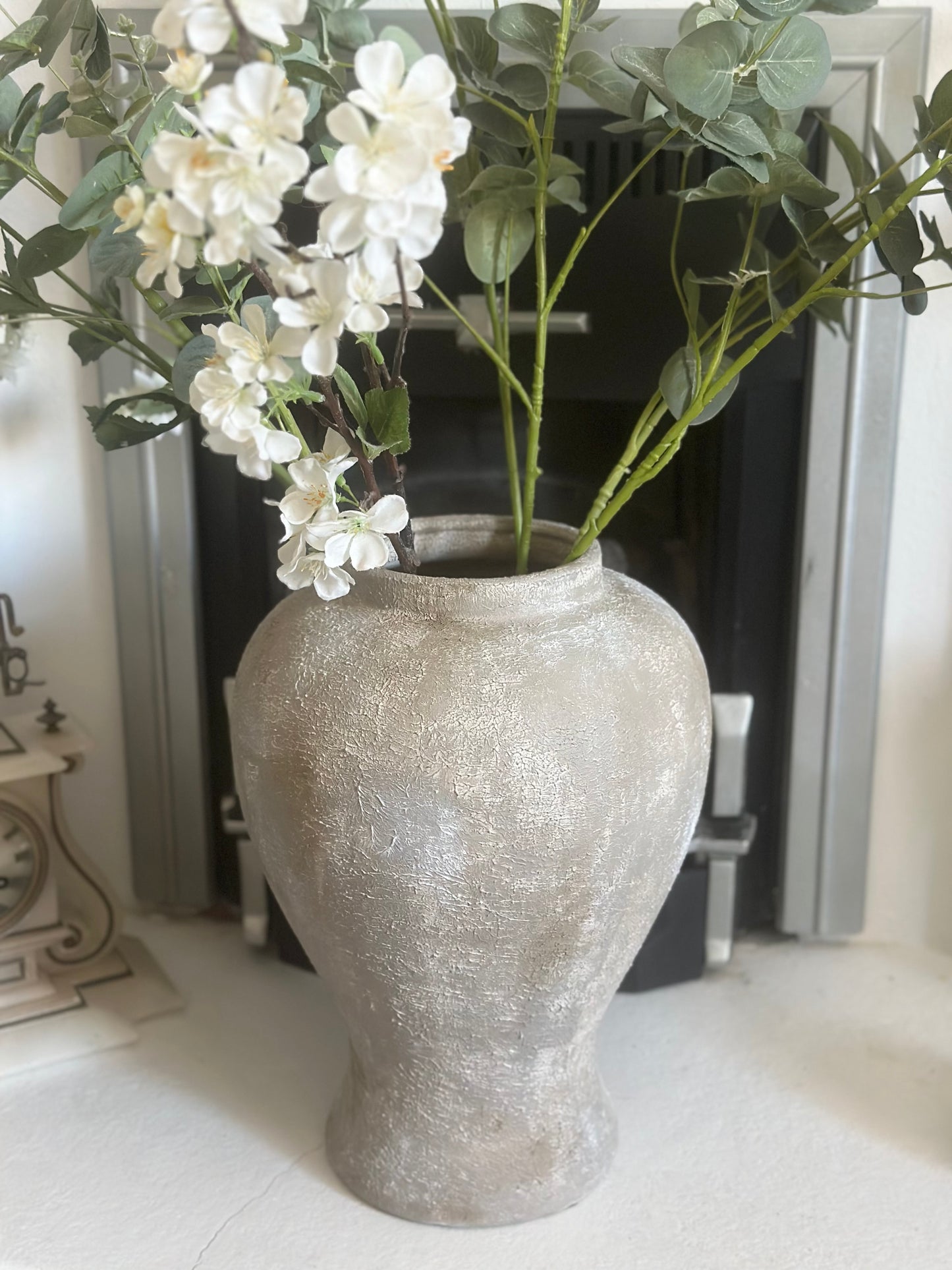 Beige Rustic Vase