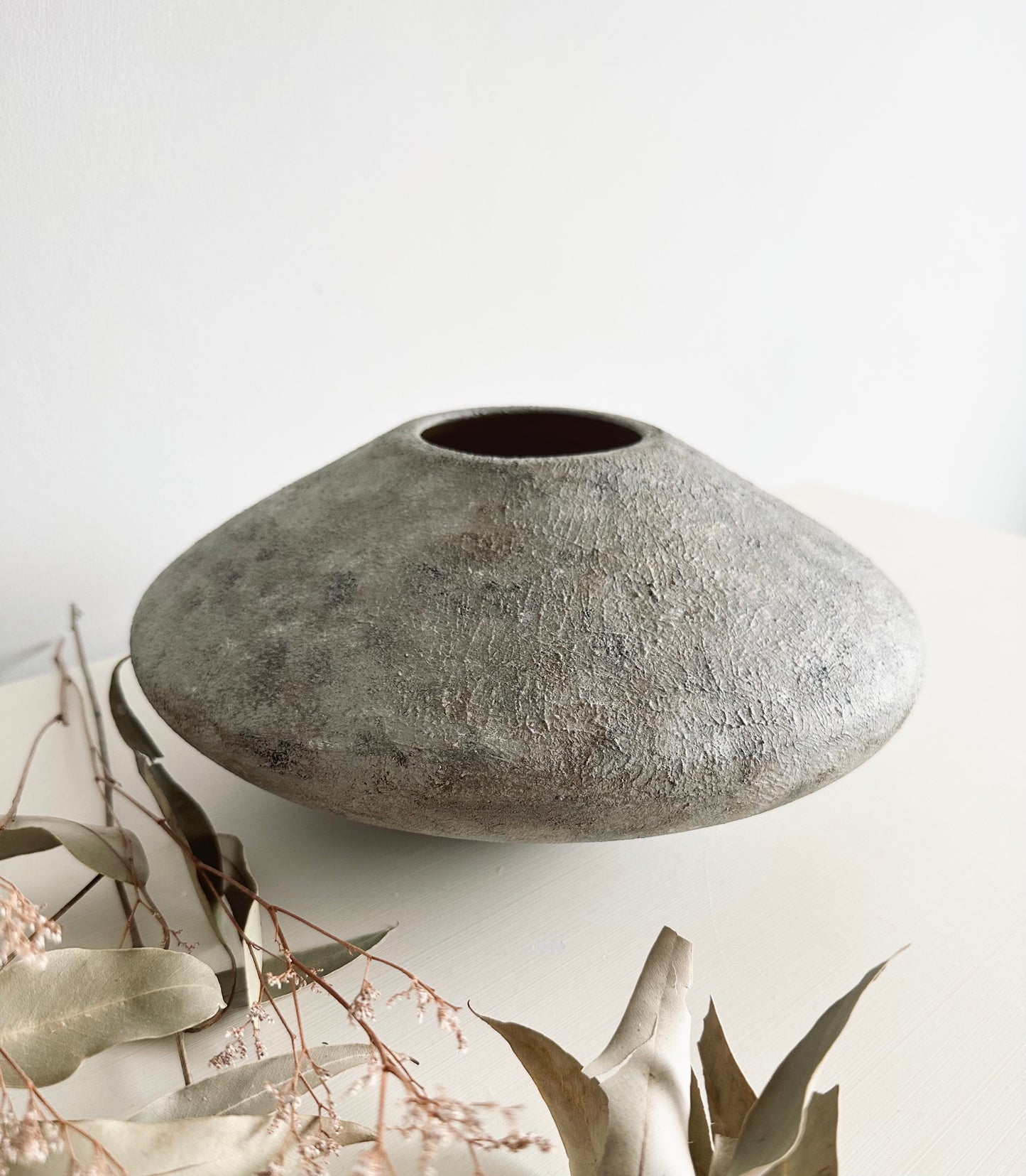 Abstract Stone Effect Vase