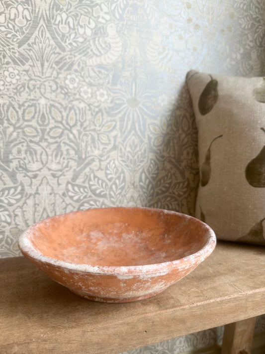 Rustic Vintage Terracotta Bowl