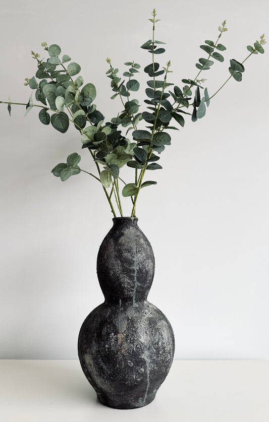 Dramatic Gothic Rustic Vase
