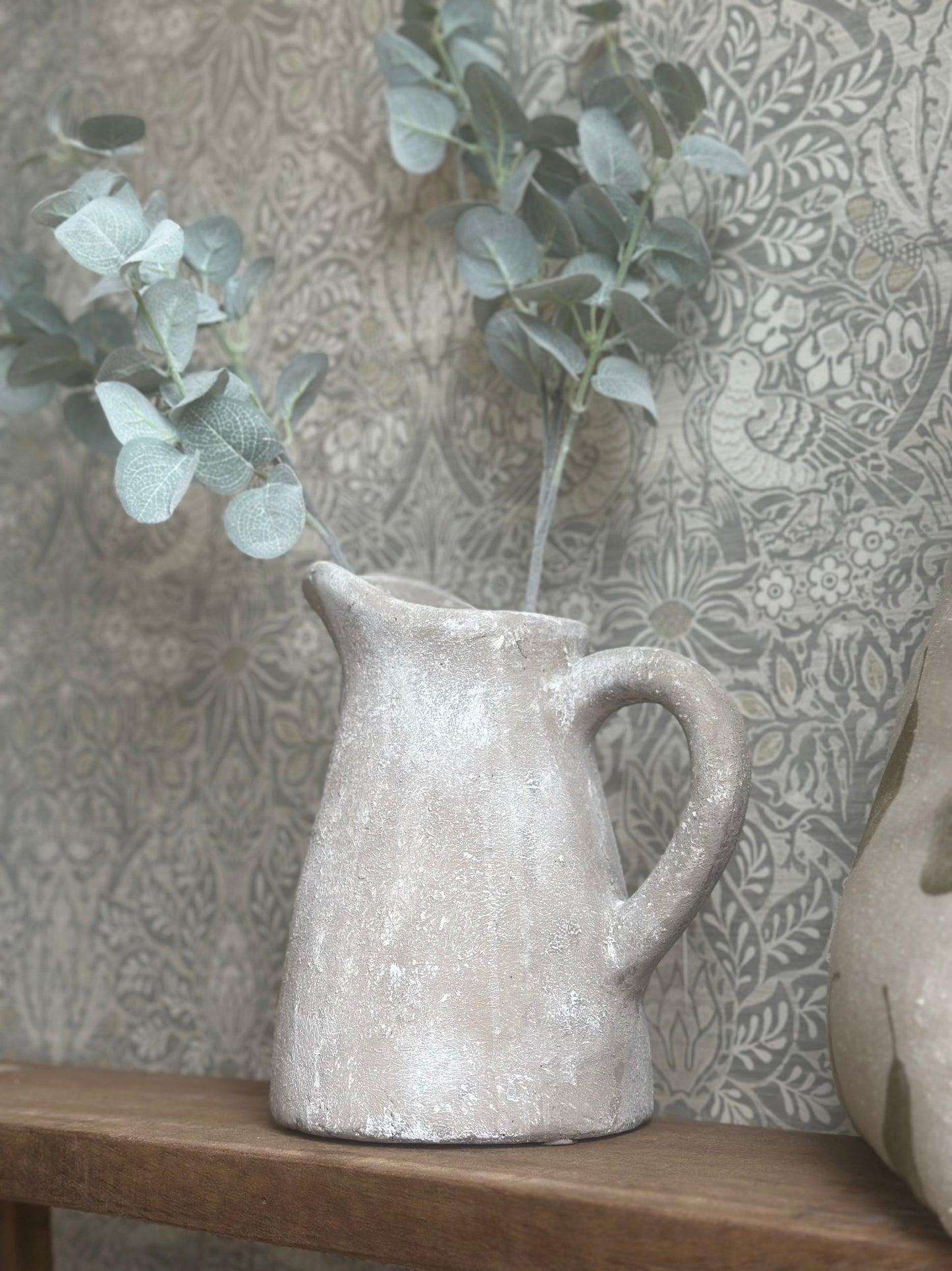 Large Contemporary Rustic Jug Vase