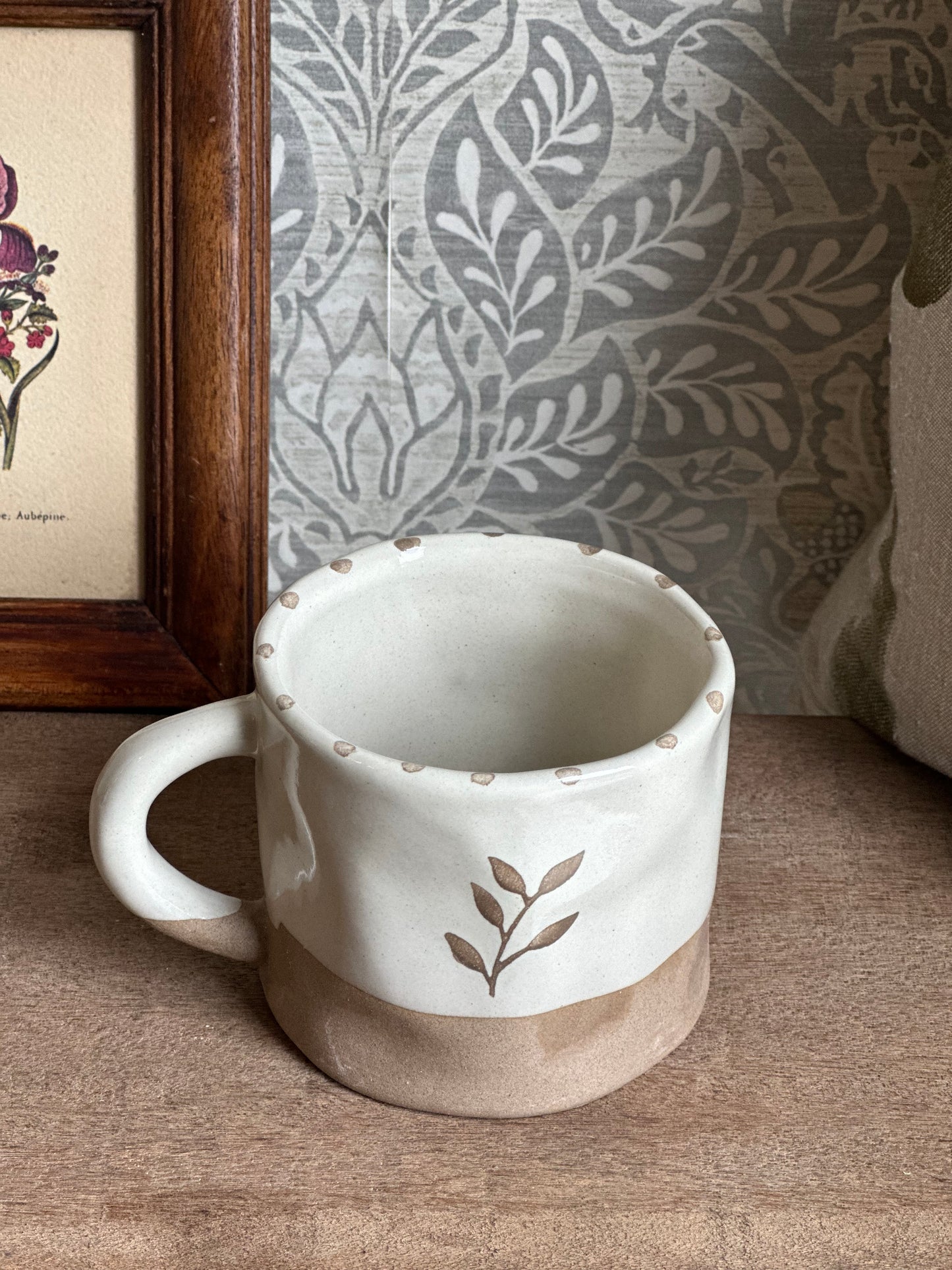 Hand Painted Botanic Mug