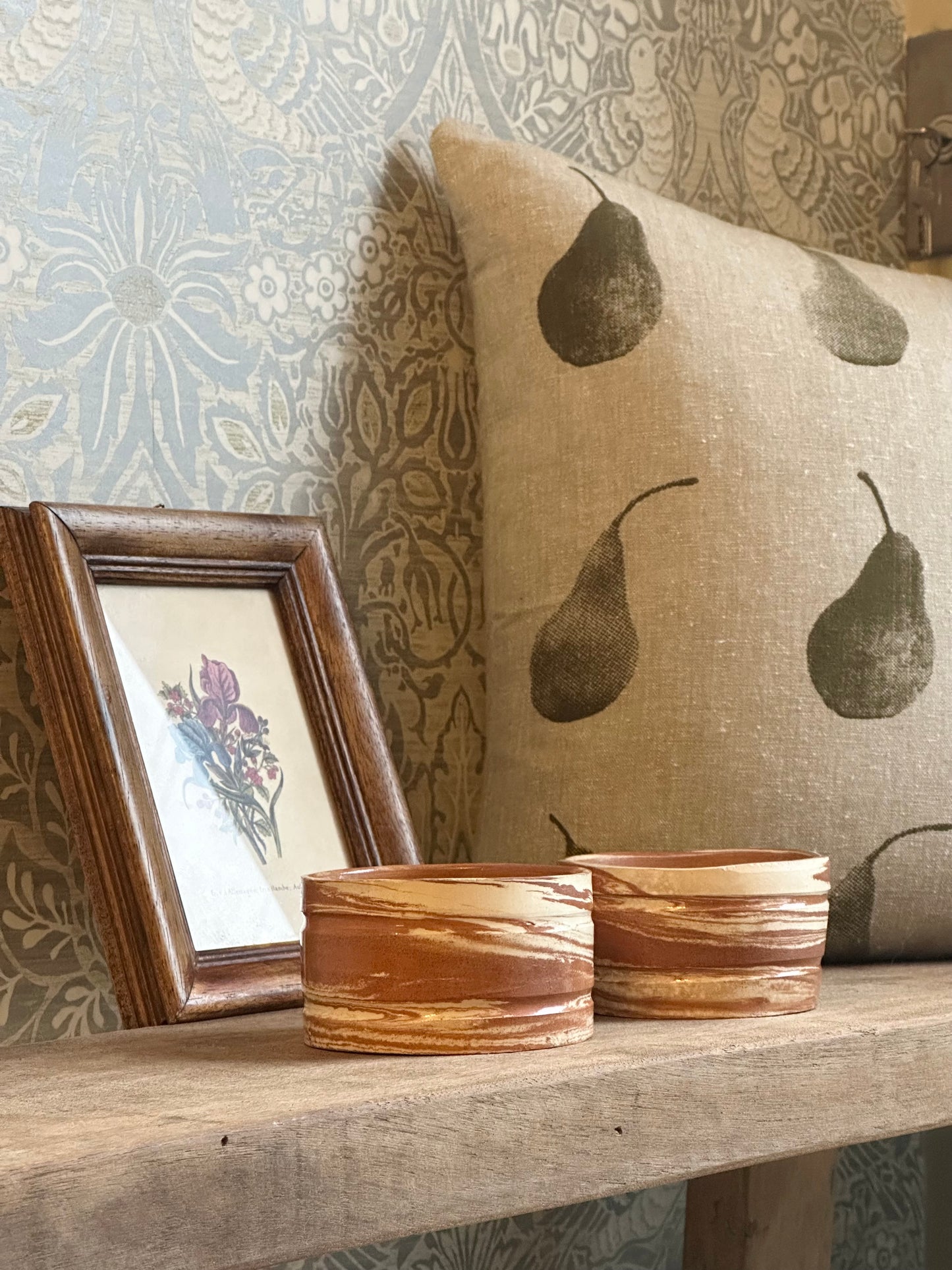 Set of Two Terracotta Pots