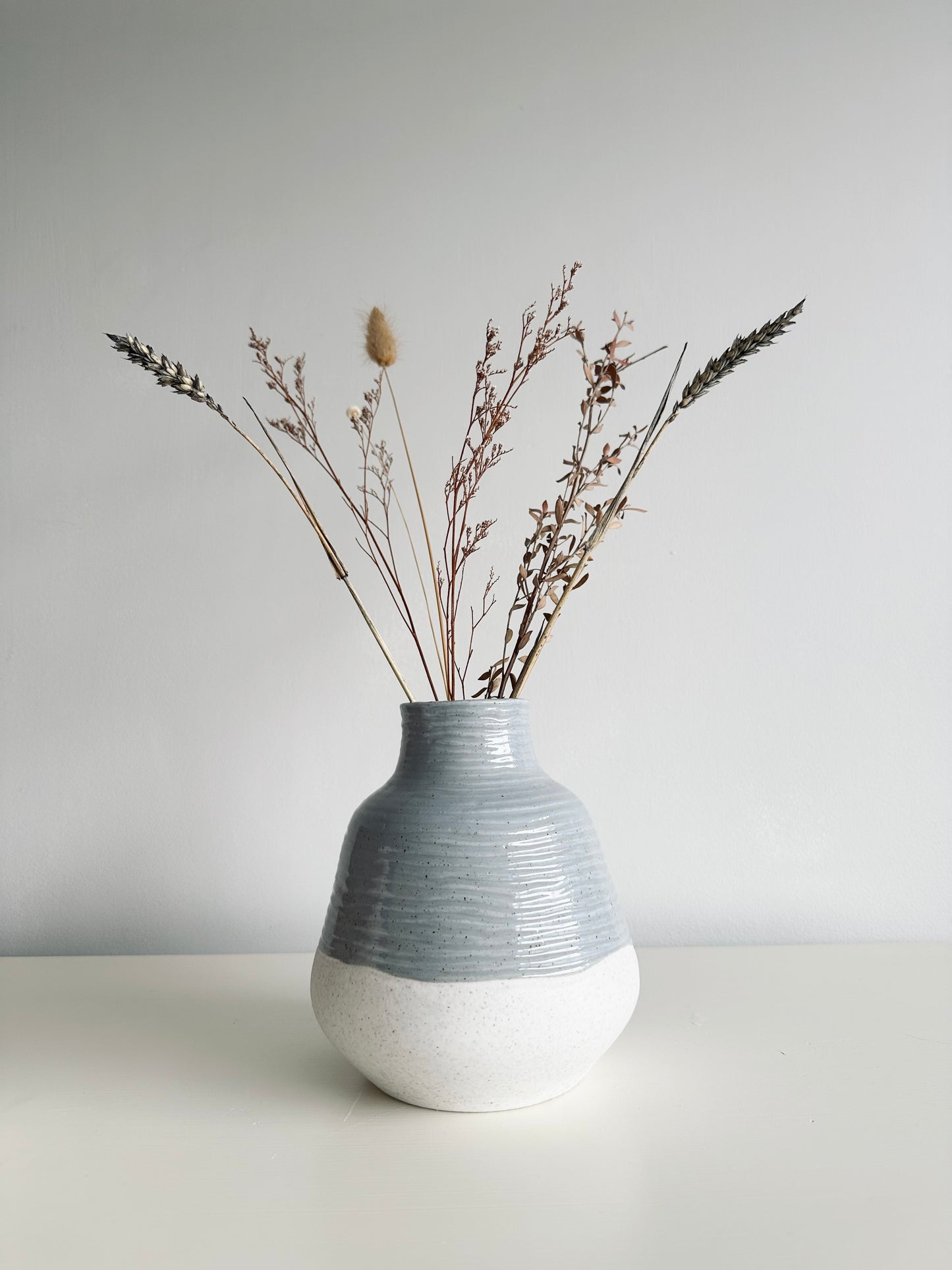 Set of Speckled Vases