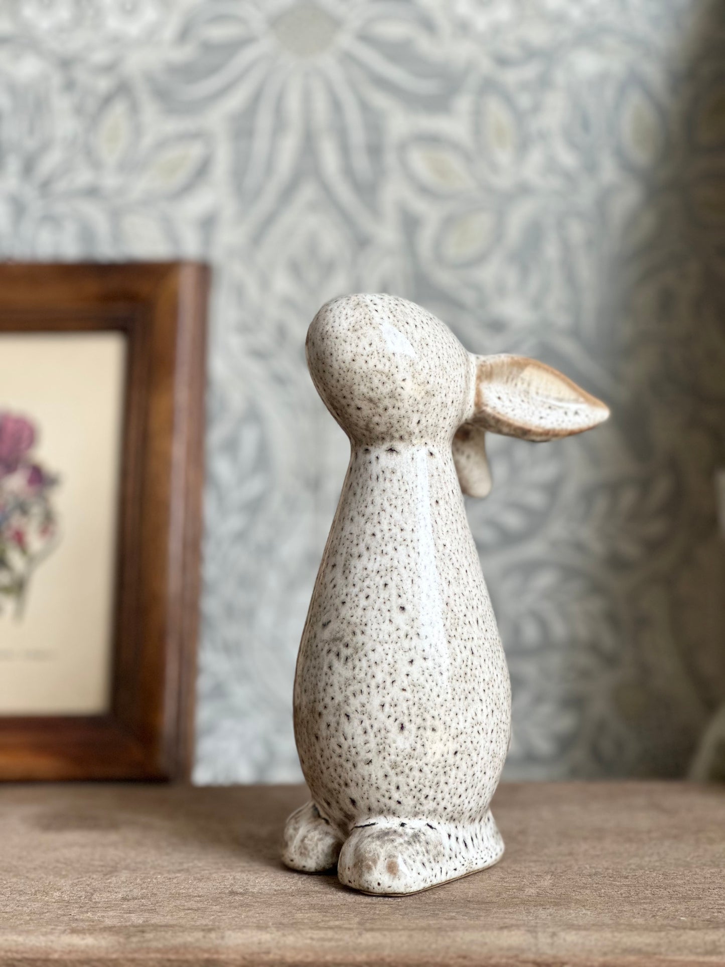 Ceramic Speckled Bunny