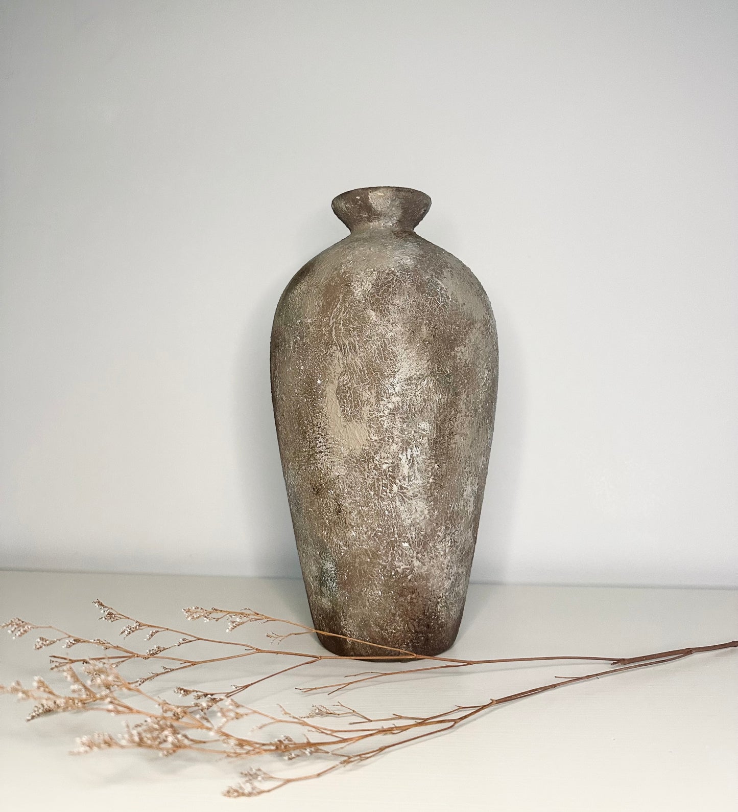 Rustic Brown Medium Vase