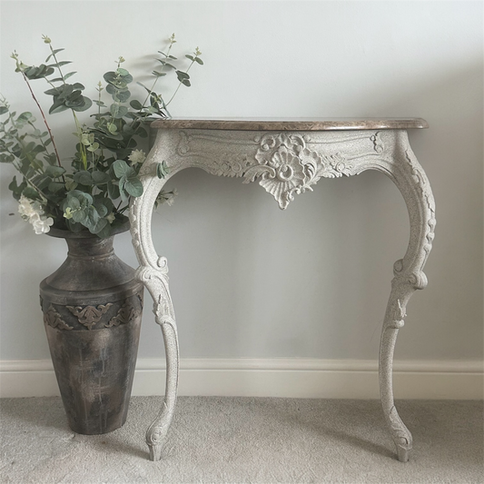 Marble French Console Table