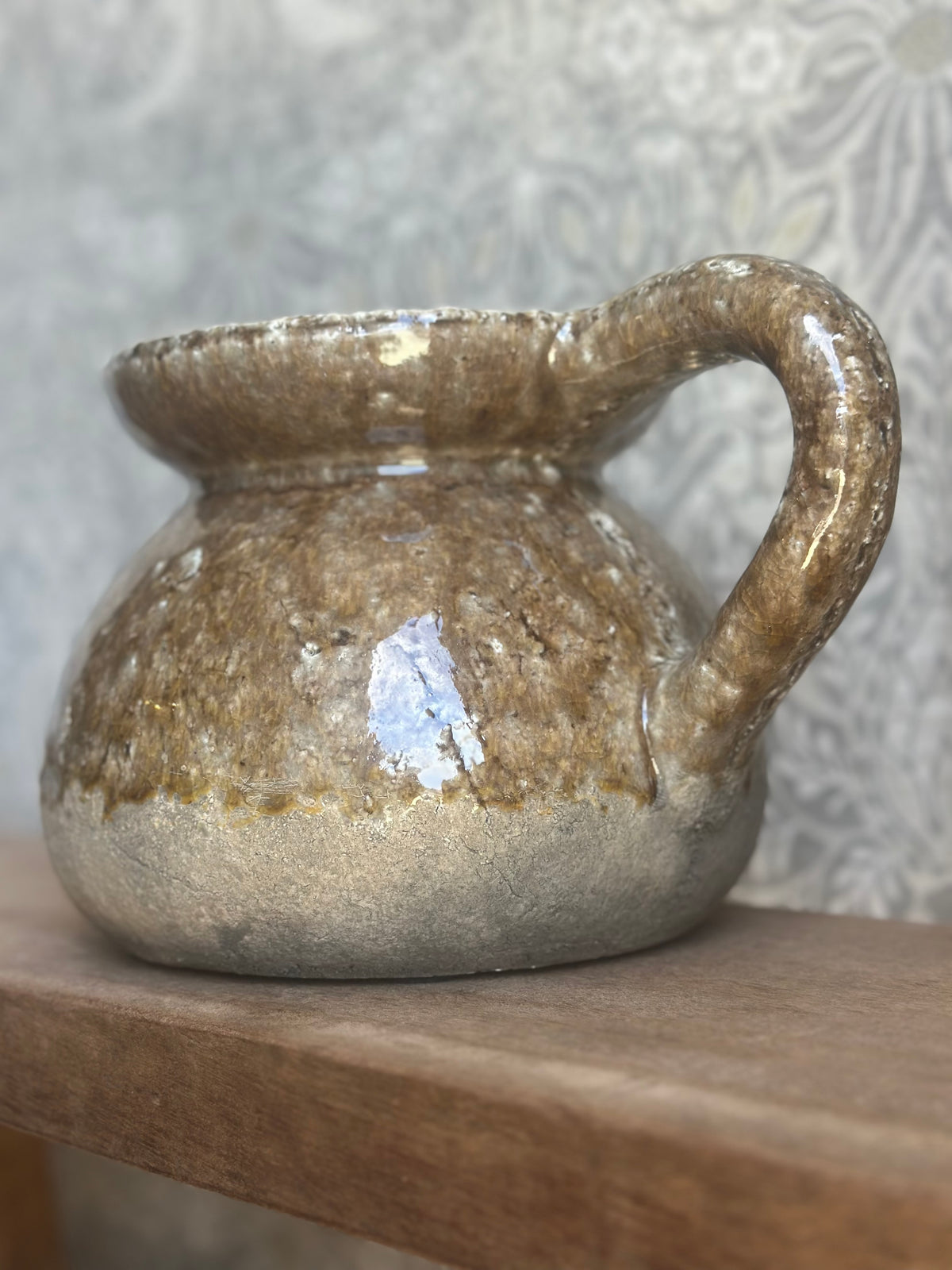 Rustic Vintage Style Jug Vase