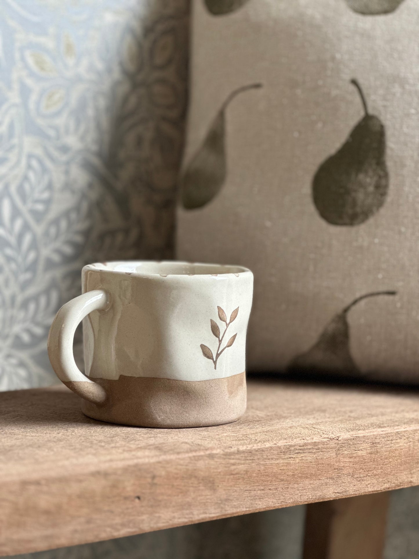 Hand Painted Botanic Mug