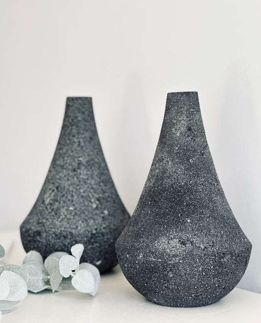 Black Modern Concrete Ornaments