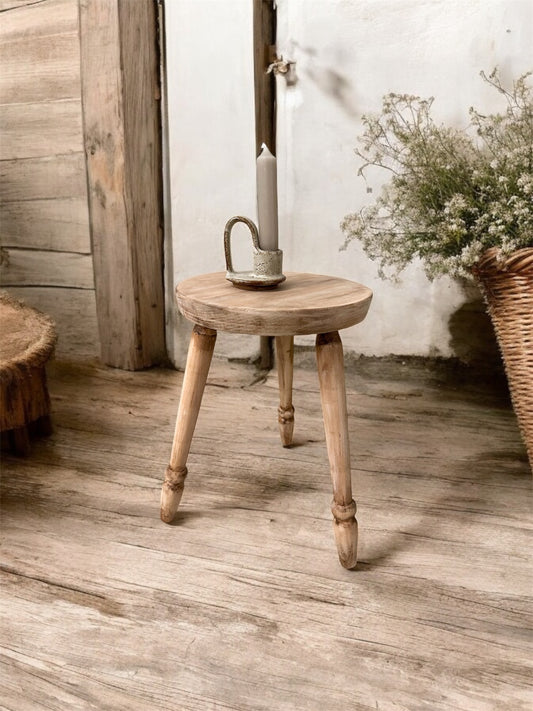 Cute Rustic Styling Milking Stool