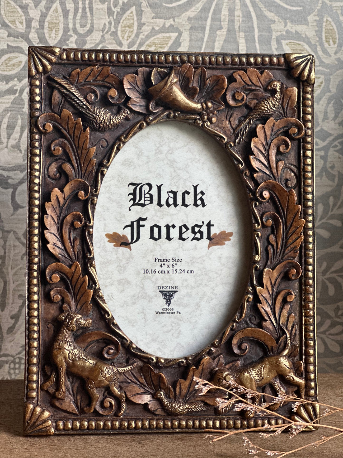 Enchanted Wood Gold Ornate Picture Frame