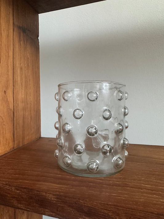 Drinking Glass with Dots