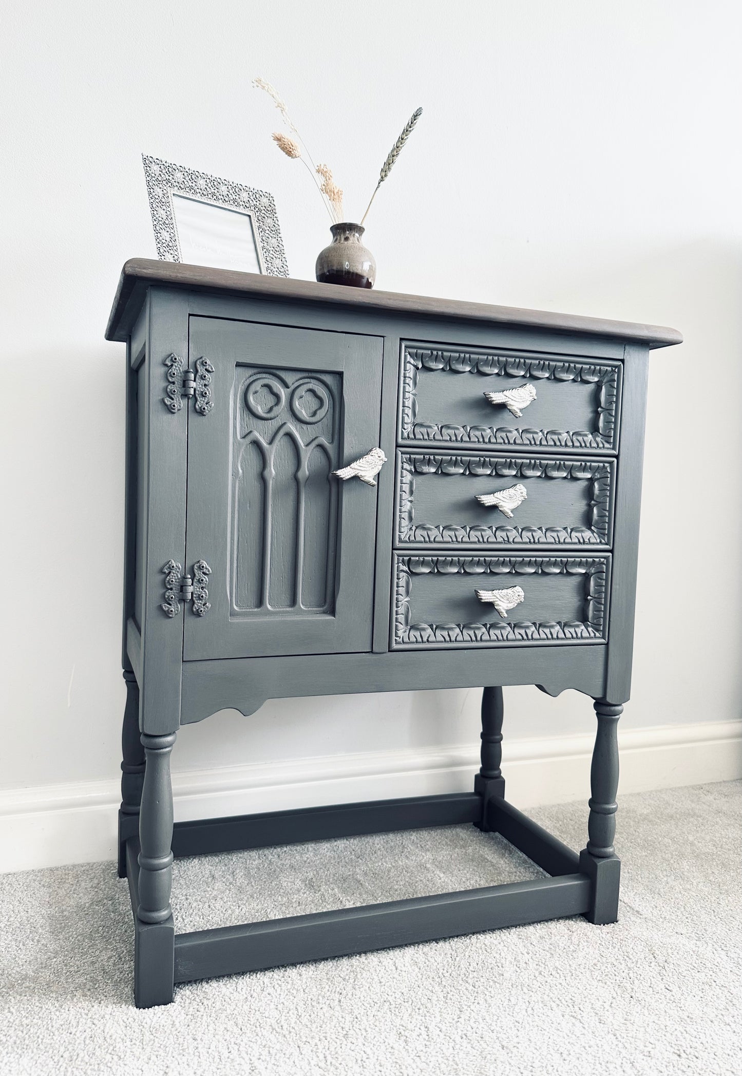Sebastian Small Hand Painted Console Table