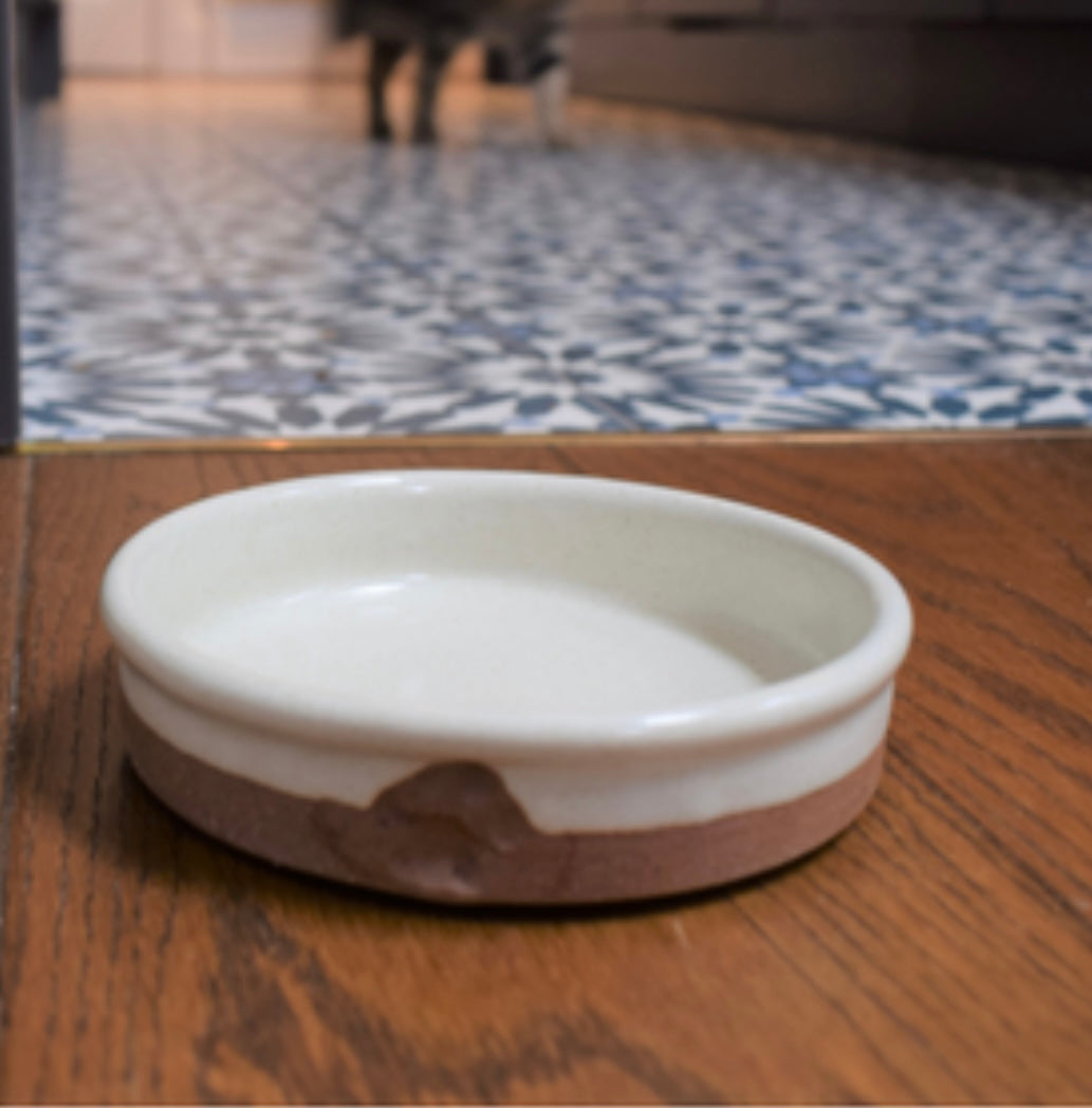 Stoneware Small Pet Bowl